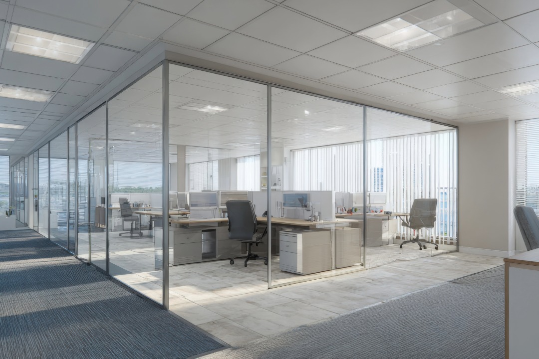 Open Office vs Private Office Layout